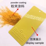 Outdoor Furnitures Polyester Electrostatic Spray Powder Coating In Matt Black