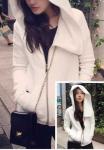 Low Minimum Clothing Manufacturer Unisex Hoodies Fleece Full - Zip Sweatshirt