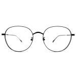 FM2574 Acetate Optical Metal Frame Full Rim Round Customized With Temple