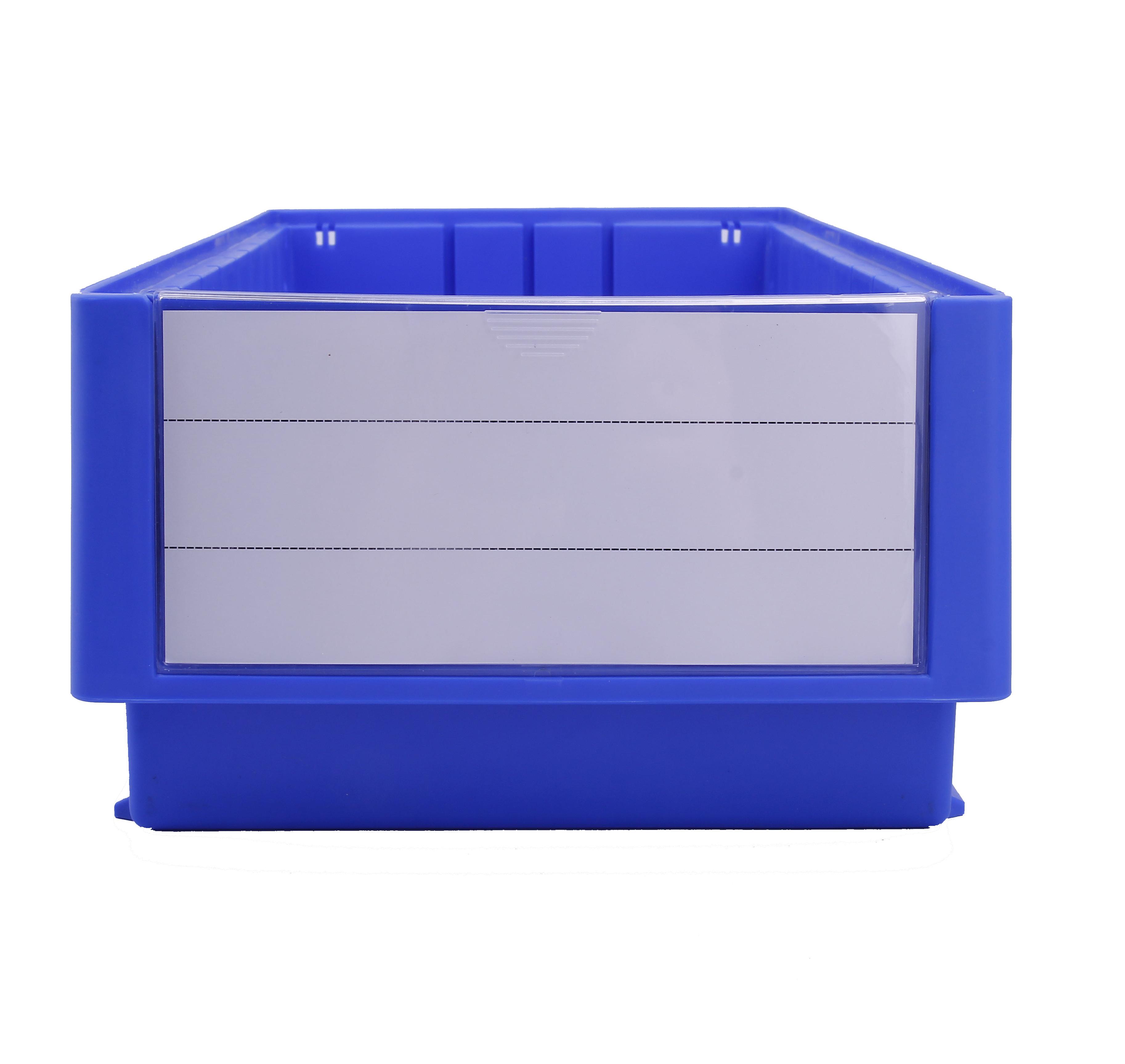 PP Material Industrial Stacking Storage Bin Workbench with Customized Color and Divider