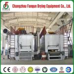 1.6m Width Belt Dryer Machine Air Flowing Steel Belt Dryer