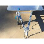 Heavy Duty Off Road Trailer / Hot Dip 7 X 4 Galvanised Trailer For Outside