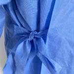 Breathable Blue Level 4 SMS Disposable Surgical Gown For Surgeon Doctor