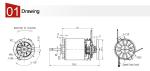 High Torque Slow Juicer DC Motor