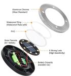 3.4 Pounds IP65 600mAh In Ground Solar Path Lights