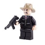 MOC character career model ladies gentlemen thief criminal firemen mini figures