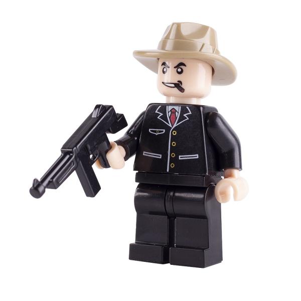 MOC character career model ladies gentlemen thief criminal firemen mini figures