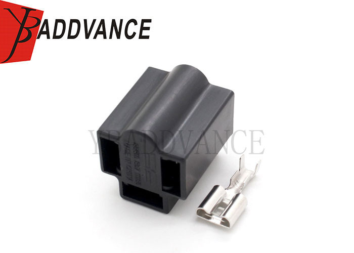 Plastic 3 Pin Black Automotive Electrical Connectors Unsealed Male Connector Housing DJ7035-7.8-21