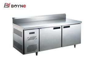 Quality 0.4L Industrial Catering Fridge Stiainless Steel Under Counter With Backsplash wholesale