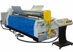 Automatic Electronic Plate Bending Rolling Machine , Sheet Metal Cone Rolling