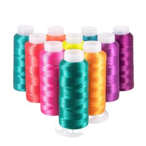 Quality 120D 2 Sewing Embroidery Thread MERCERIZED Perfect for Machine Embroidery on Garments wholesale
