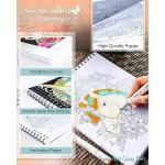 4C Color Perfect Bound Silver Hot Stamp Unicorn Coloring Book Printing
