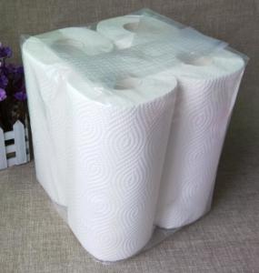 Quality Customized White Kitchen Paper Hand Towel Tissue of Zero Bleaching wholesale