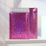 Shock Resistant Aluminized Film Metallic Bubble Bags Customizable