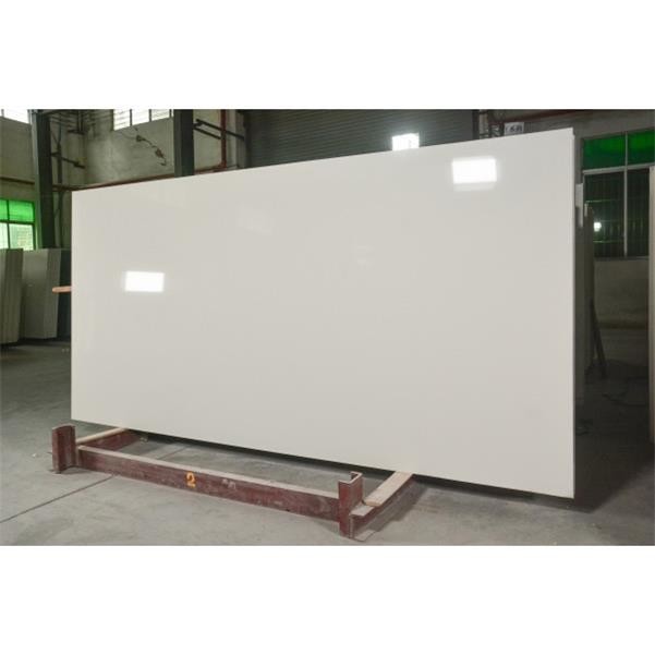 Dirty White Home 15MM Worktop Glass Quartz Stone For Non Porous