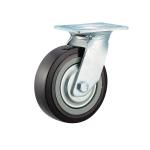 32mm Thickness Double Bearing PVC Caster Wheel Trolley Wheel with Brake and