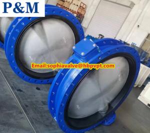 Quality British standard BS5155 DN600 EPDM flanged butterfly valve wholesale