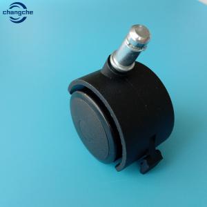 Quality 400kg Stem Swivel Nylon Caster Wheel M8x33 With Brake wholesale