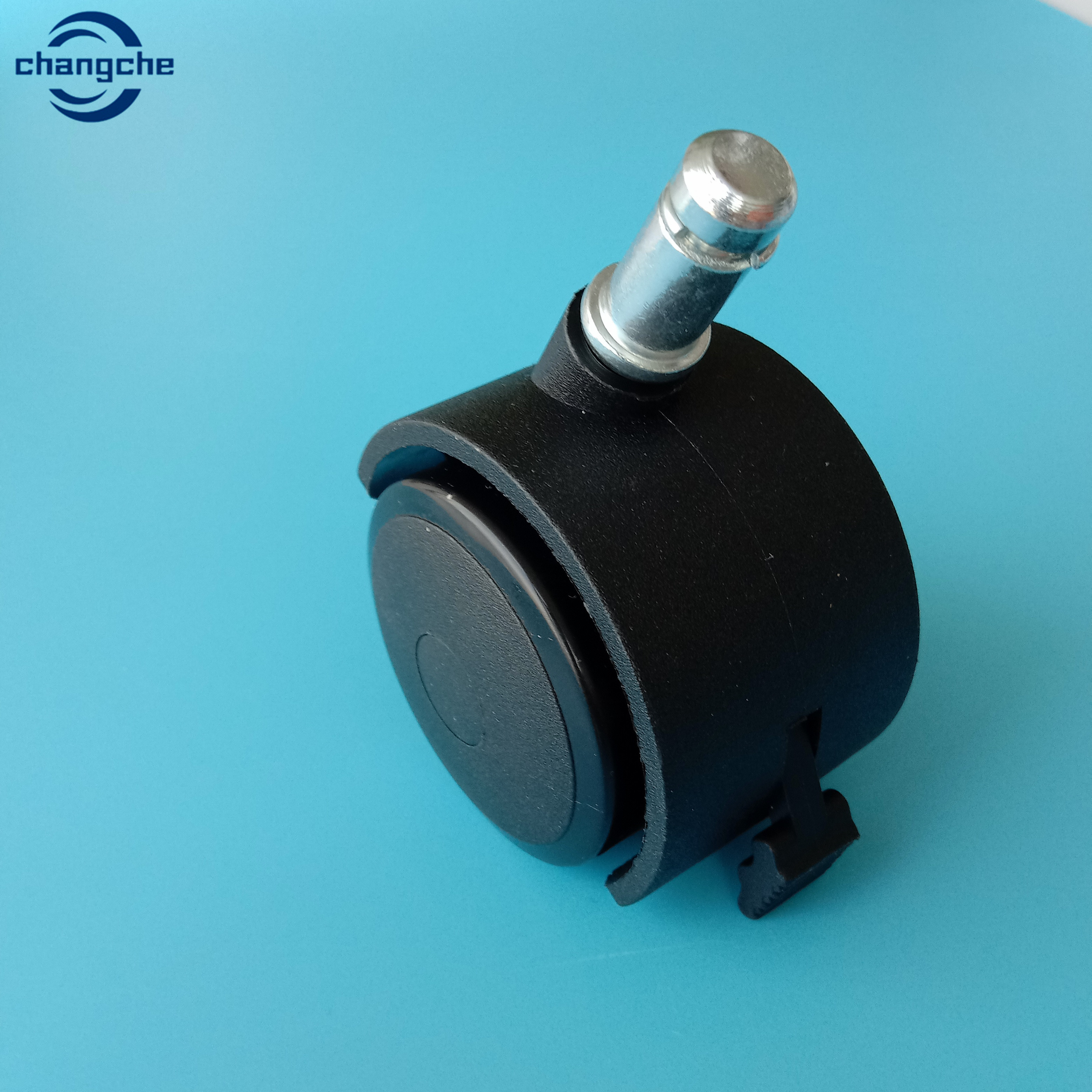 Furniture Hardware TPR Swivel Castor Wheels 1 inch 50mm 42x42mm