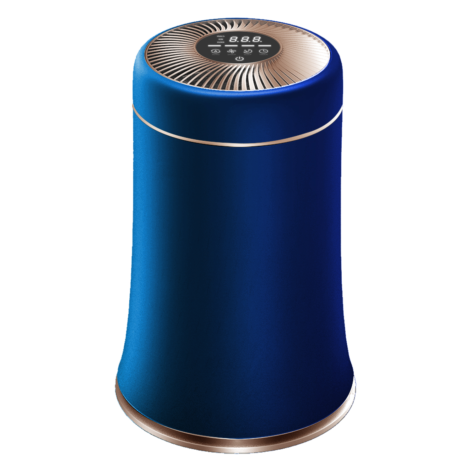 HEPA 13 Desktop Air Purifier 200 Sq Ft 100-240V 24W ABS Materials