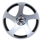 Gloss Black Monoblock Forged Wheels 18 Inch 5 Spoke For Porsche BMW