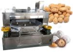 Coated Peanuts Nuts Roasting Machine / Cashew Groundnut Roasting Machine Swing