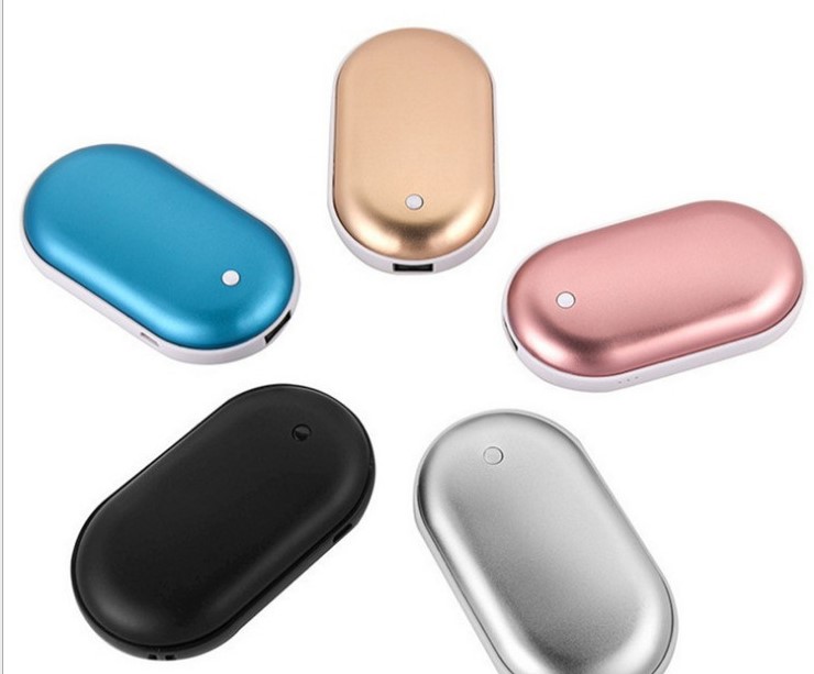 Rechargeable Hands Warm Power Bank 5200mAh Pocket Hands Warmer Power Banks