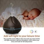 Cool Mist Nebulizer 400ML Hotel Lobby Commercial Wood Grain Ultrasonic Aroma Air