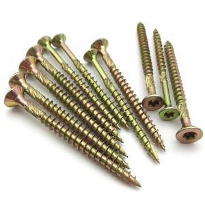 Quality ISO9001 Double Countersunk Head Wood Chipboard Screw Zinc Torx Drive wholesale