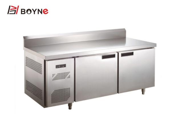 Commercial Counter Top Fridge Defrost Automatically E - Coated Evaporator