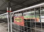 22.00kg Temporary Barrier Fencing / Construction Site Fencing Q235 Steel