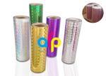 Custom Holographic Pet Film , Excellent Laser Designs Plastic Packaging Film