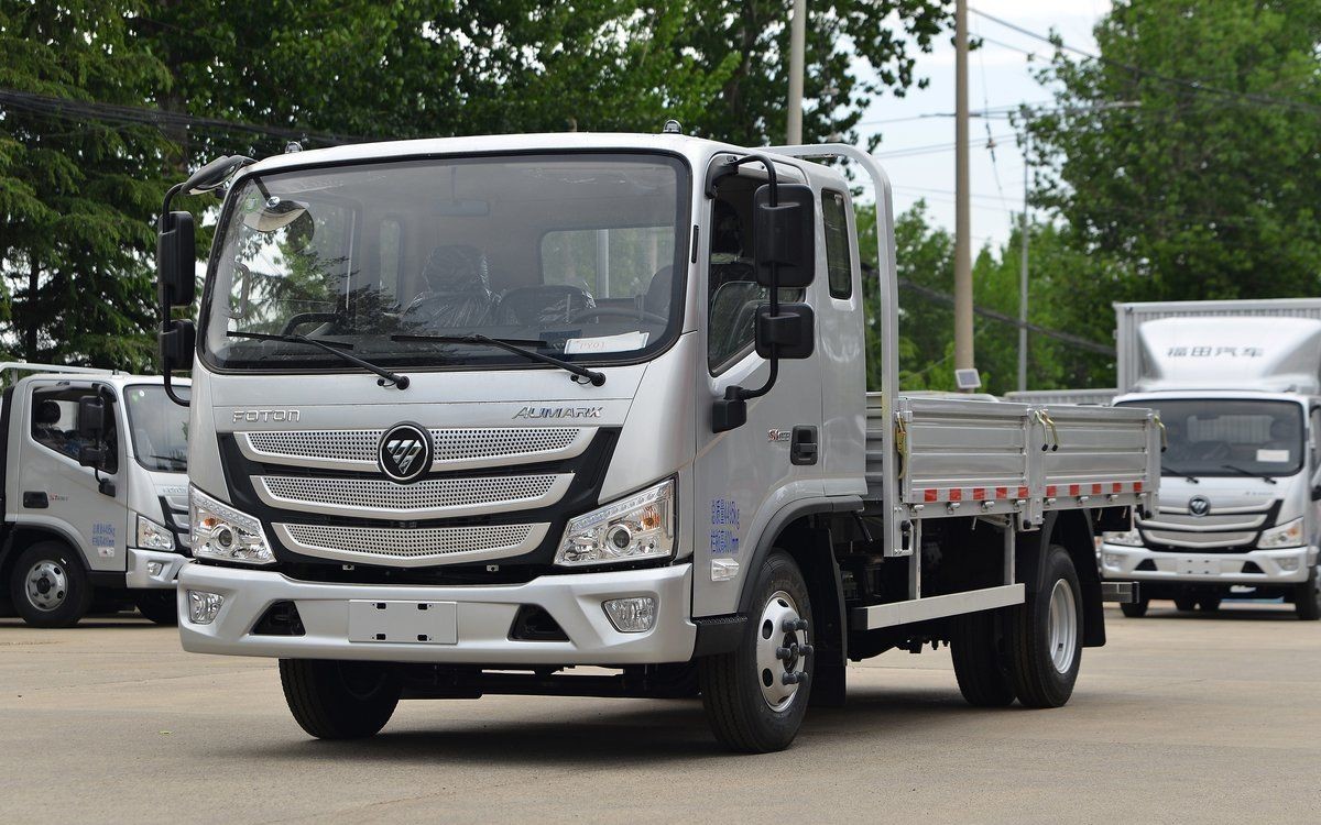 Foton Omak S1 160HP 4.17M Single Row Palletized Light Cargo Truck Cargo Box Truck
