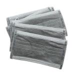Anti Dust Hygienic Face Mask Gray Color Fiber Non Woven Fabric For Food