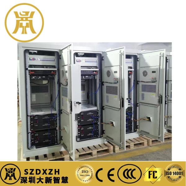 IP55 Metal Outdoor Telecom Enclosures distribution cabinet with Energy Storage