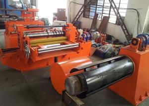 Quality High Speed Metal Slitting Line / Colored Steel Sheet Metal Slitter Machine wholesale