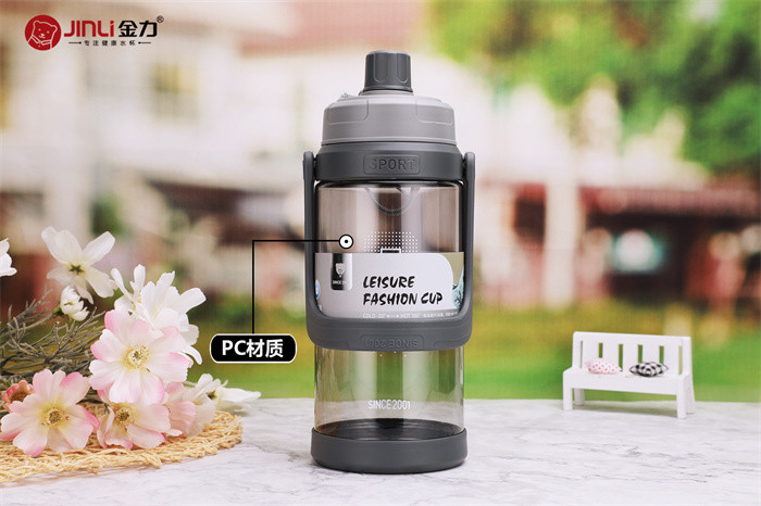 PP Plastic Sports Bottle 500ml Coffee Mugs Customized Printing Accept