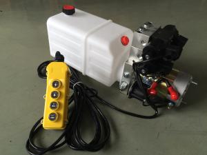 Quality Double Acting Hydraulic Cylinder Hyd Power Unit With 2 Station CETOP 03 Solenoid Valves wholesale