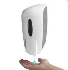 Quality 2kg 350ml Hand Press Soap Wall Mounted Hand Sanitizer Dispenser ABS Plastic White wholesale