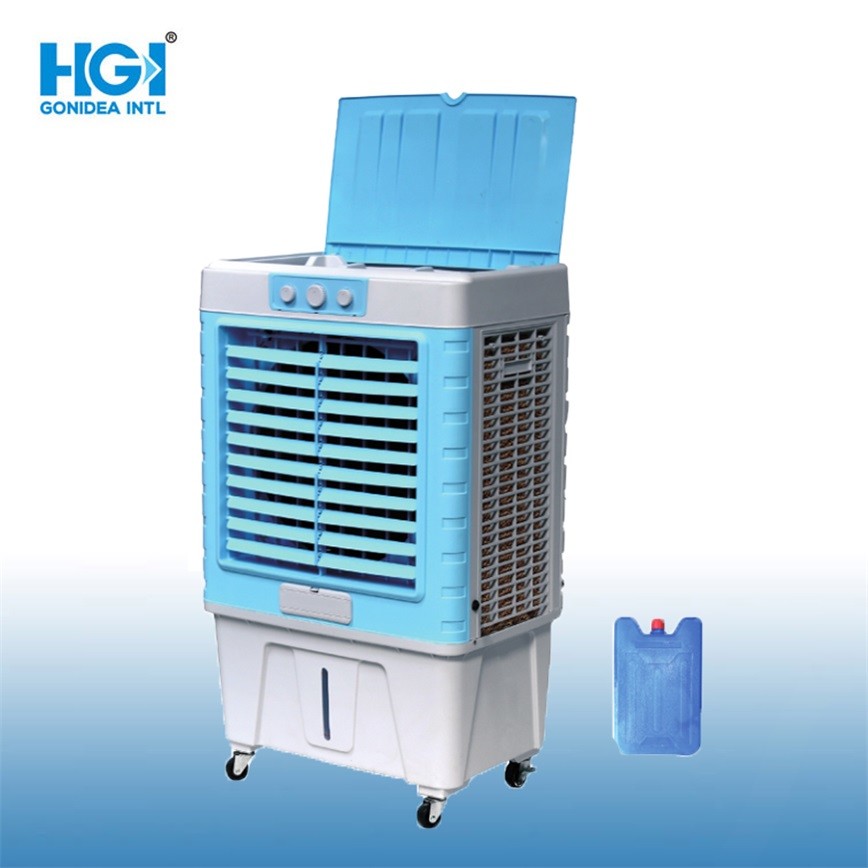 Domestic Indoor Mobile Evaporative Low Noise Air Cooler Fan With Energy Saving