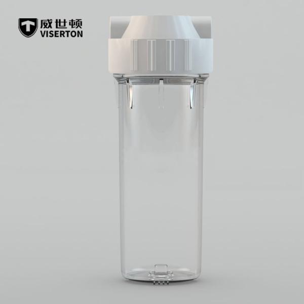 10" Transparent Bottle Water Purifier Accessories 2 Points Explosion Proof Water