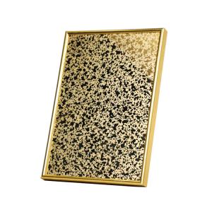 Quality 201 304 Golden Pattern Stainless Steel Sheet Etched Elevator Door Frame Wall wholesale