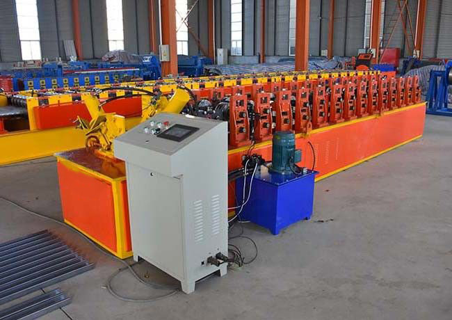 Double Profile Drywall Stud Roll Forming Machine 380V 60Hz With Memorial Gate Frame