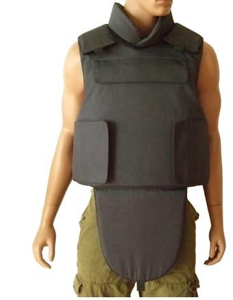 Full protective NIJ IIIA 9mm Aramid fiber bullet proof vest for Police and