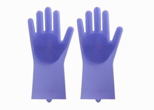 Quality Multifunctional Silicone Kitchen Gloves Heat Resistant For Dishwashing wholesale