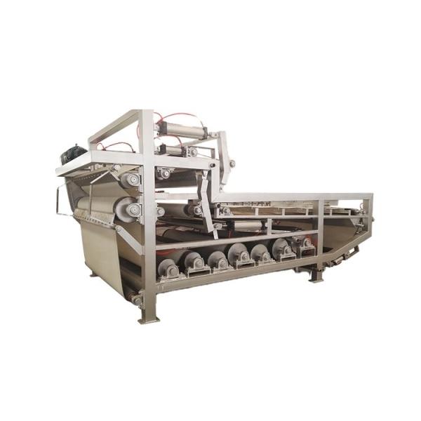 Sludge Dewatering Treatment Belt Filter Press with Stainless Steel/Carbon Steel