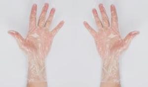 Quality Transparent Waterproof Disposable PE Gloves UM1101T wholesale