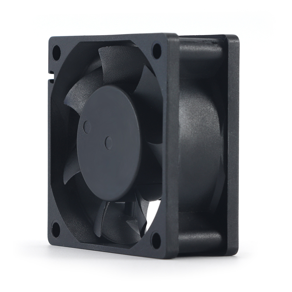 DC 12V 24V Computer Cabinet Cooling Fan 60x60x25mm 4000RPM Flange Mount
