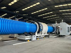 Quality High Output PP PE PVC Double Wall Corrugated Sewage Pipe Manufacturing Process Machine wholesale