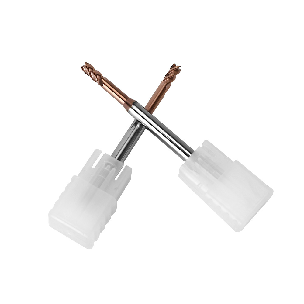 Precision Deep Groove HRC60 Long Neck Endmills for Milling Metal
